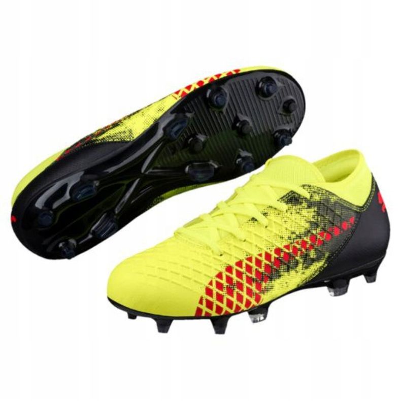 Puma Furure 18.4 Fg Ag Jr 104346 01 football boots multicolored yellow 1