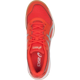 Asics Gel Rocket 8 M B706Y-0693 volleyball shoes multicolored pink 1