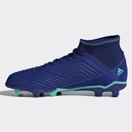 Adidas Predator 18.3 Fg Junior CP9012 football boots blue blue 1