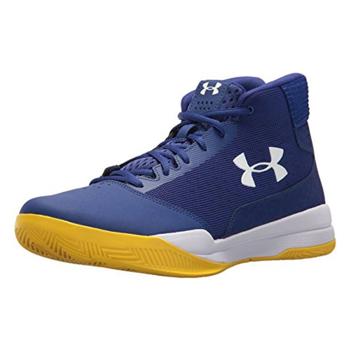 under armour basketball shoes blue and yellow