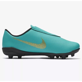 Nike Mercurial Vapor 12 Club Ps V CR7 Mg Jr AJ3096-390 football shoes blue blue 1