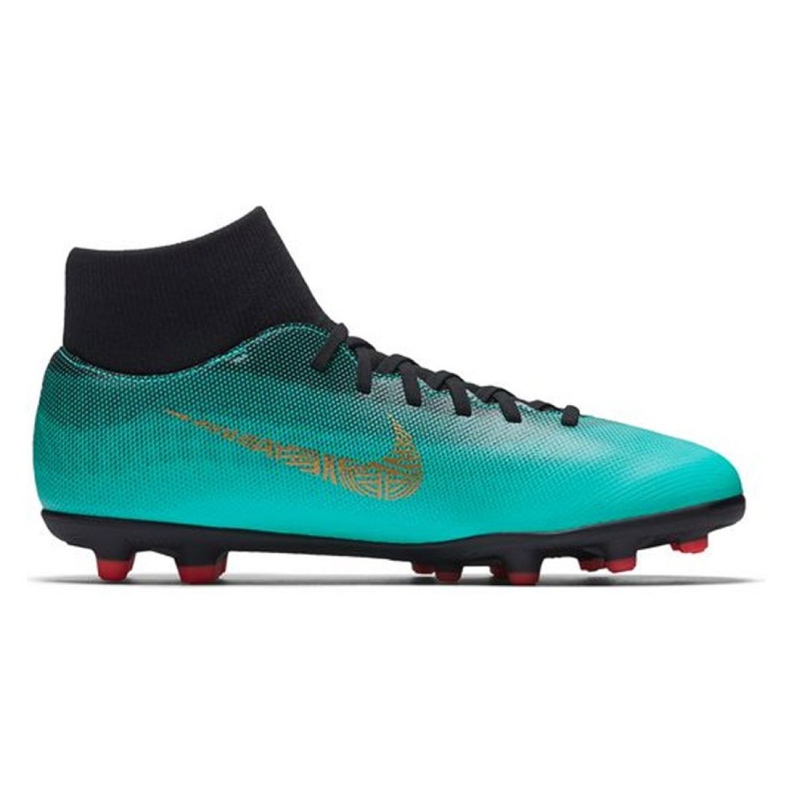 Nike Mercurial Superfly 6 Club CR7 Mg AJ3545-390 football shoes blue ...