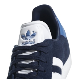 Adidas Originals Gazelle M CQ2806 shoes navy blue 2 Adidas Originals Gazelle M CQ2806 shoes navy blue 2