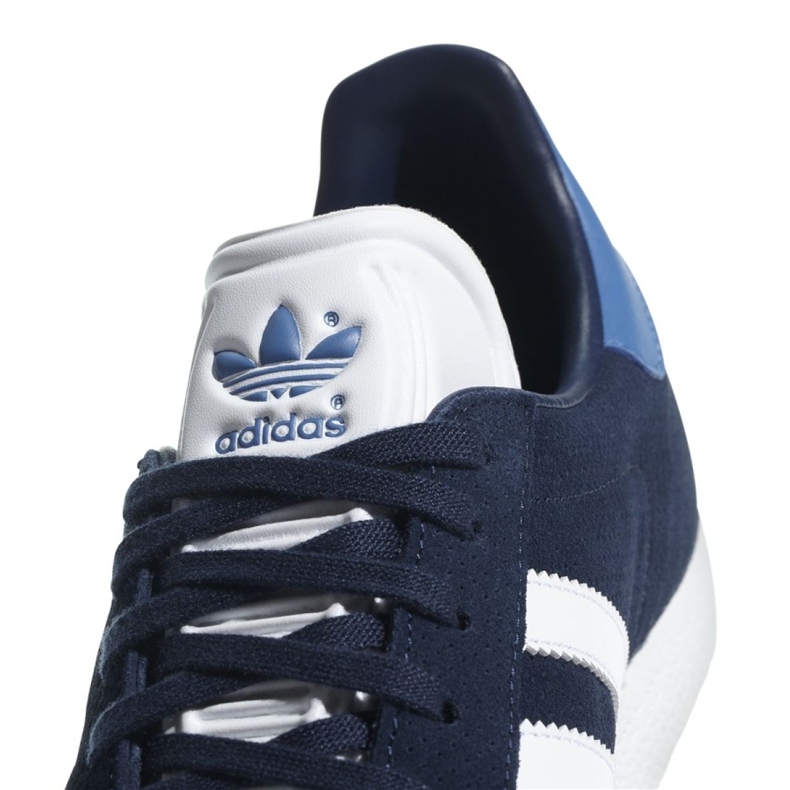 Adidas Originals Gazelle M CQ2806 shoes navy blue 2 Adidas Originals Gazelle M CQ2806 shoes navy blue 2