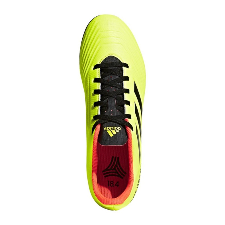 Adidas Predator Tango 18.4 Tf M DB2141 football boots multicolored yellow 2