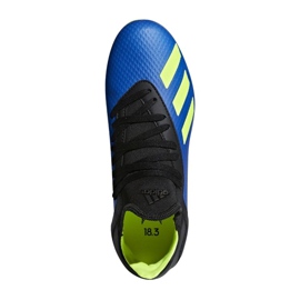 Adidas X 18.3 Fg Jr DB2416 football boots navy blue blue 1 Adidas X 18.3 Fg Jr DB2416 football boots navy blue blue 1