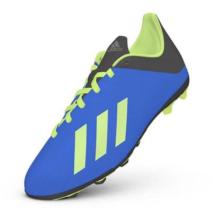 Adidas X 18.4 FxG Jr DB2419 football boots multicolored blue 1
