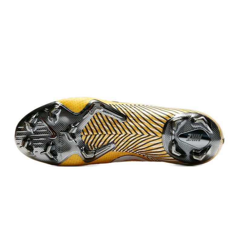 Nike Merurial Vapor 12 Elite Neymar Fg M AO3126-710 soccer shoes yellow yellow 2