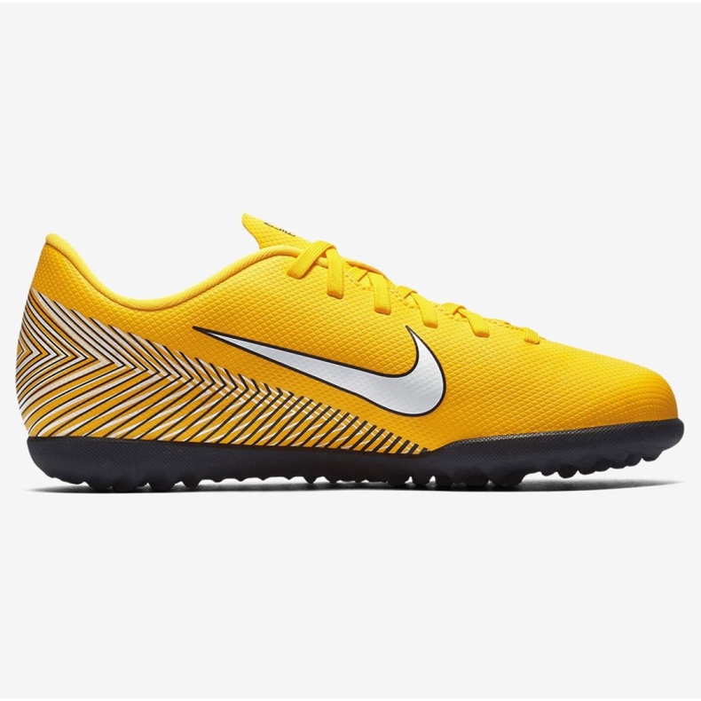 Nike Mercurial Vapor 12 Club Neymar Tf Jr AO9478-710 soccer shoes yellow yellow 1
