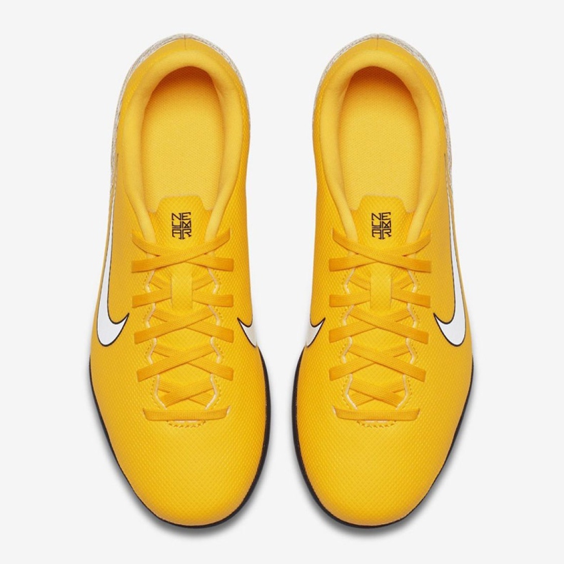 Nike Mercurial Vapor 12 Club Neymar Tf Jr AO9478-710 soccer shoes yellow yellow 2