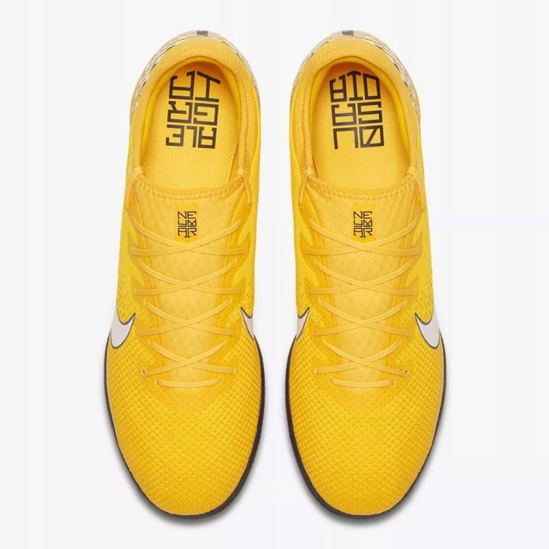 Nike Mercurial Vapor 12 Neymar Pro Ic M AO4496-710 soccer shoes multicolored yellow 2