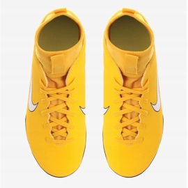 Indoor shoes Nike Mercurial SuperflyX 6 Club Neymar Ic Jr AO2891-710 multicolored yellow 2