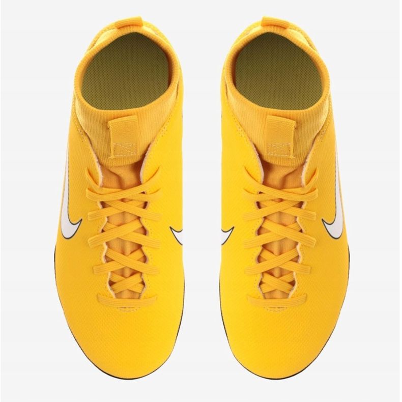 Indoor shoes Nike Mercurial SuperflyX 6 Club Neymar Ic Jr AO2891-710 multicolored yellow 2