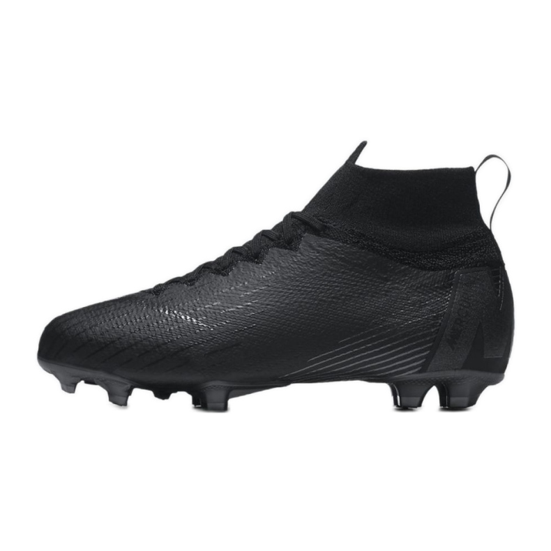 Nike Mercurial Superfly 6 Elite Fg Jr AH7340-001 football shoes black black 1