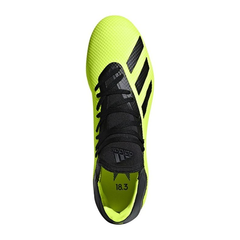 Adidas X 18.3 Fg M DB2183 football boots yellow yellow 2