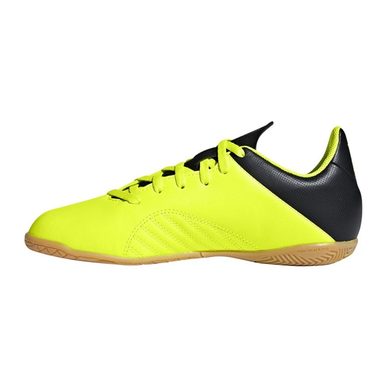 Adidas X Tango 18.4 In Jr DB2433 football boots yellow yellow 1