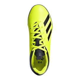 The adidas X Tango 18.4 Tf Jr DB2435 football boots yellow yellow 1 The adidas X Tango 18.4 Tf Jr DB2435 football boots yellow yellow 1