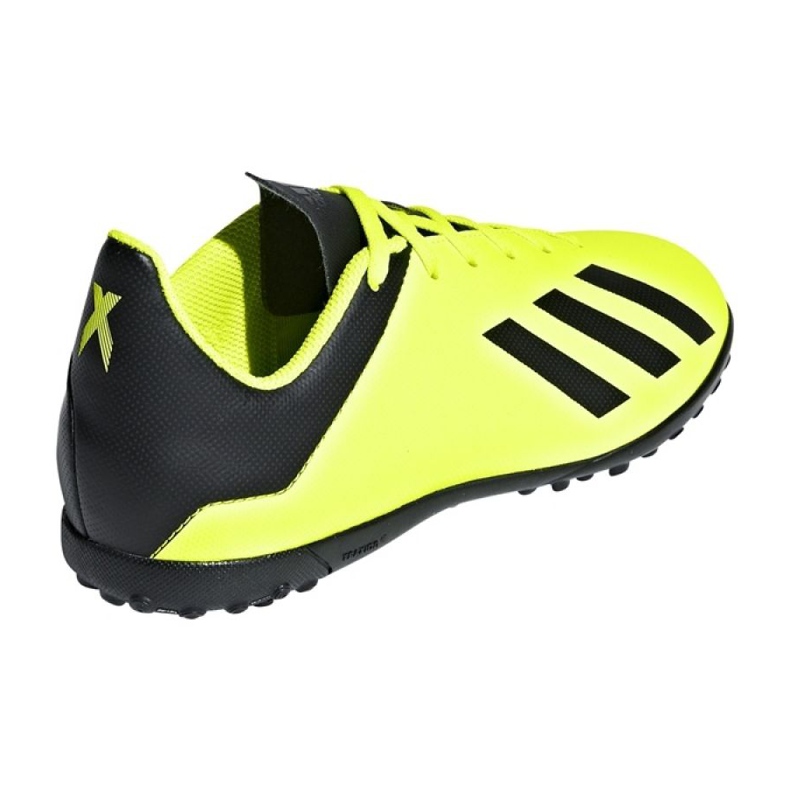 The adidas X Tango 18.4 Tf Jr DB2435 football boots yellow yellow 2 The adidas X Tango 18.4 Tf Jr DB2435 football boots yellow yellow 2