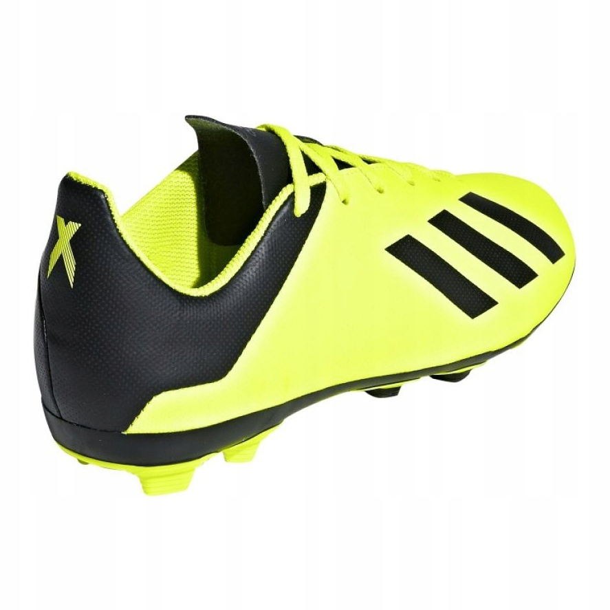Adidas 18.4 FxG Jr DB2420 football boots yellow - KeeShoes
