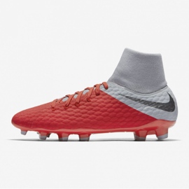 Nike Hypervenom 3 Academy Df Fg M AQ9217-600 football shoes multicolored silver 1