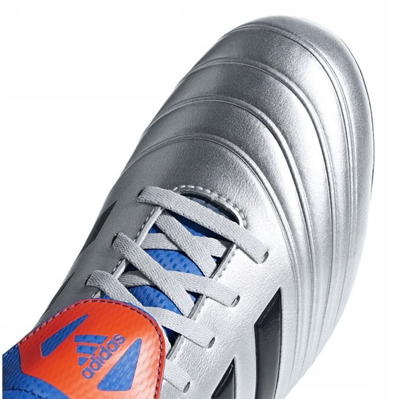 Adidas Copa 18.4 FxG M DB2458 football boots grey silver 2