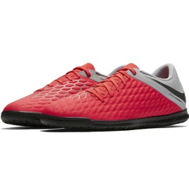 Indoor shoes Nike Hypervenom Phantomx 3 Club Ic M AJ3808-600 red red 2