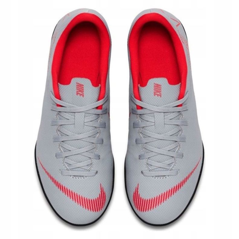 Nike Mercurial VaporX 12 club Tf Gs Jr AH7355-060 football shoes multicolored white 2