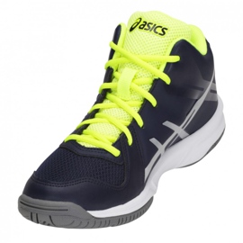 Asics Gel Tactic Mt Gs Jr C732Y-400-400 volleyball shoes multicolored navy blue 2
