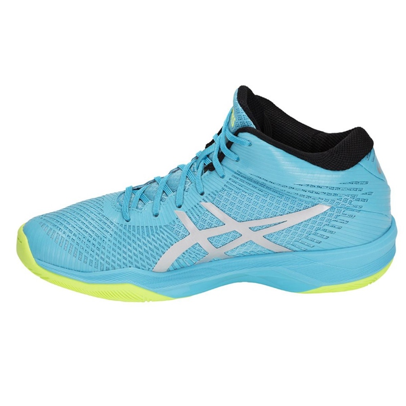 Asics Gel-Volley Elite Ff Mt M B750N-400 volleyball shoes multicolored blue 1