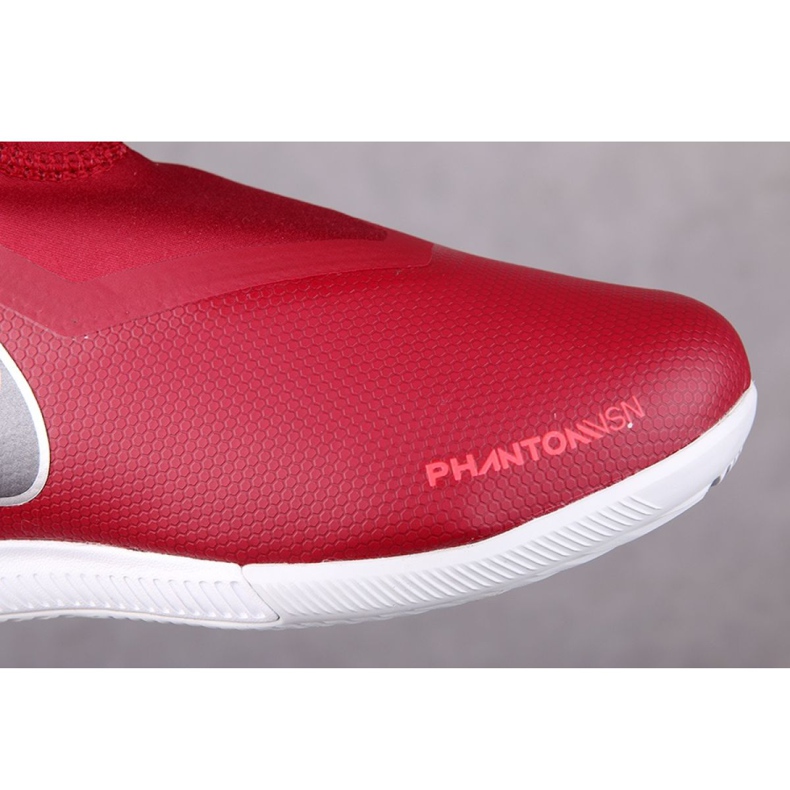 Indoor shoes Nike Phantom Vsn Academy Df Ic Jr AO3290-606 red red 2