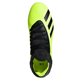 Adidas X 18.3 Fg Jr DB2418 football boots multicolored green 2