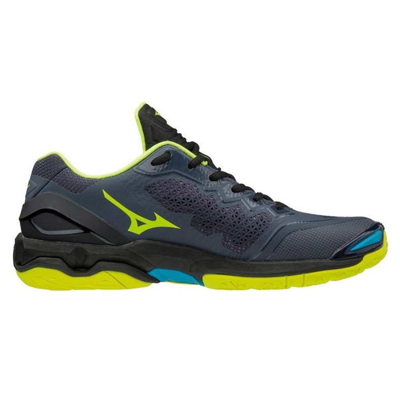 Mizuno Wave Stealth VM X1GA180047 handball shoes black grey 1