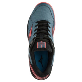 Mizuno Cyclone Speed ​​W V1GC178065 volleyball shoes blue blue 1