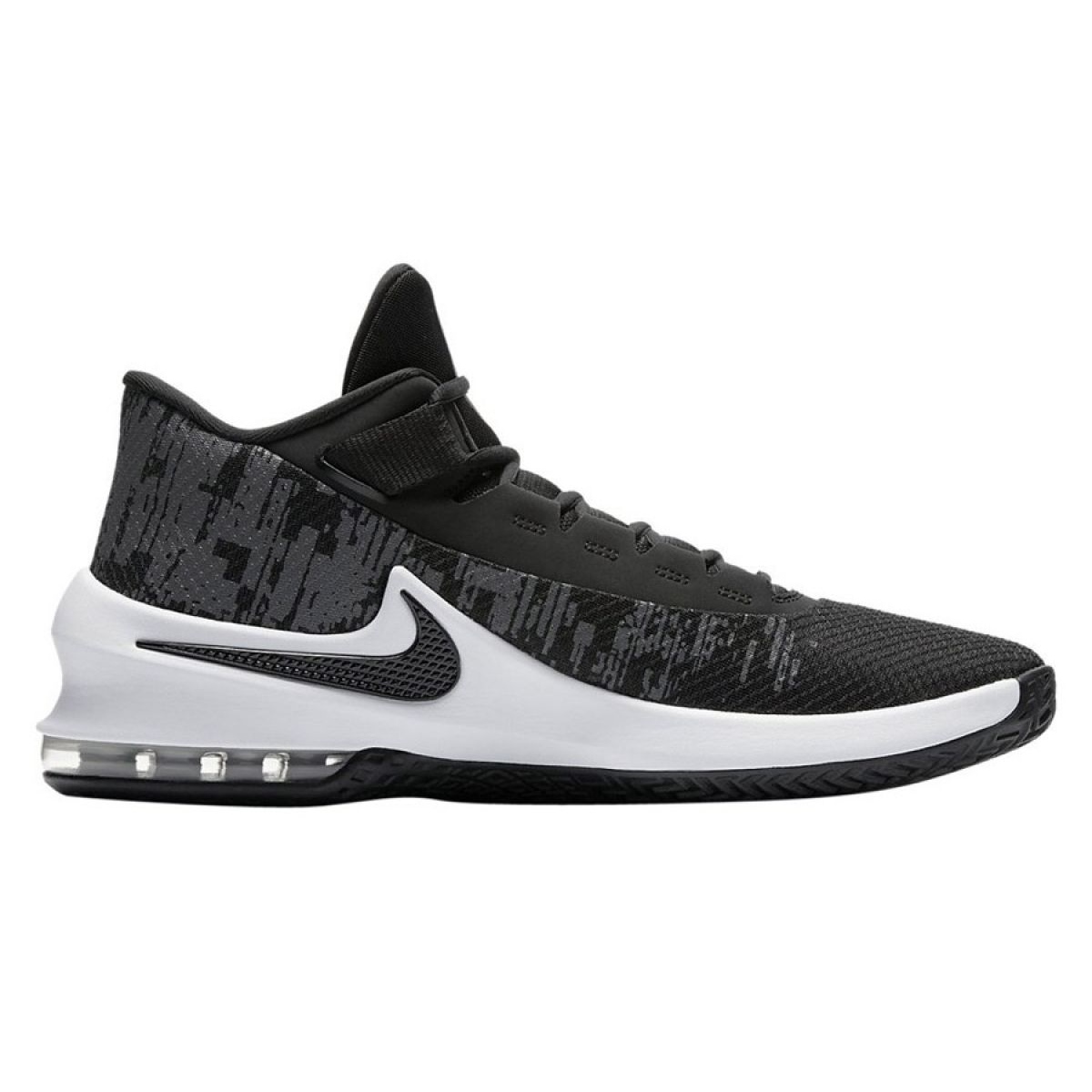 nike men's air max infuriate mid premium basketball shoes