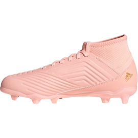 Adidas Predator 18.3 Fg Jr DB2317 football boots pink pink 1 Adidas Predator 18.3 Fg Jr DB2317 football boots pink pink 1