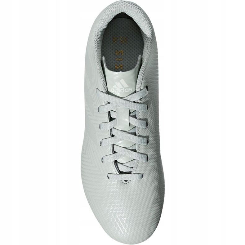 The adidas Nemeziz 18.4 FxG Jr DB2356 football boots multicolored white 1