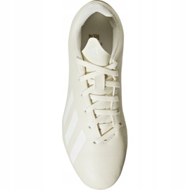 Adidas X 18.4 FxG Jr DB2421 football boots white white 2 Adidas X 18.4 FxG Jr DB2421 football boots white white 2