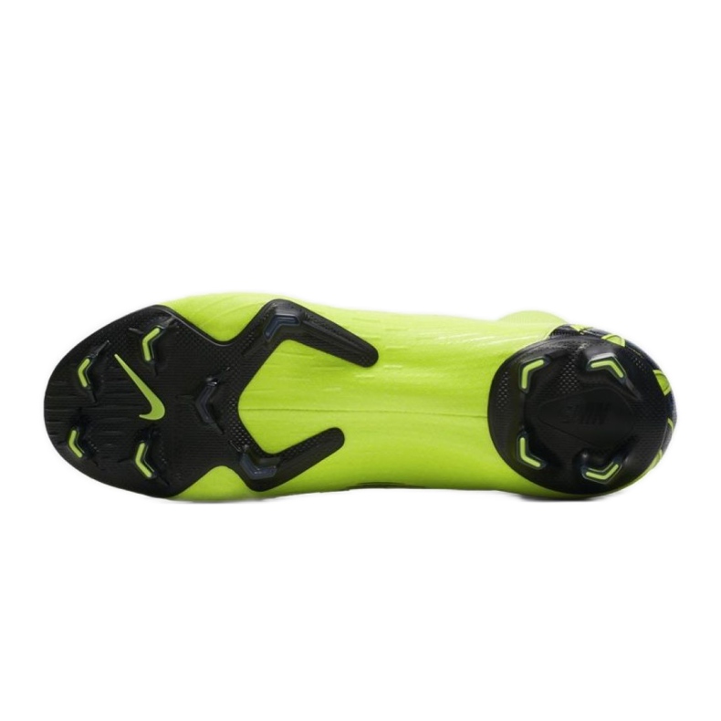 Nike Mercurial Superfly 6 Elite Fg M AH7365-701 soccer shoes yellow yellow 2