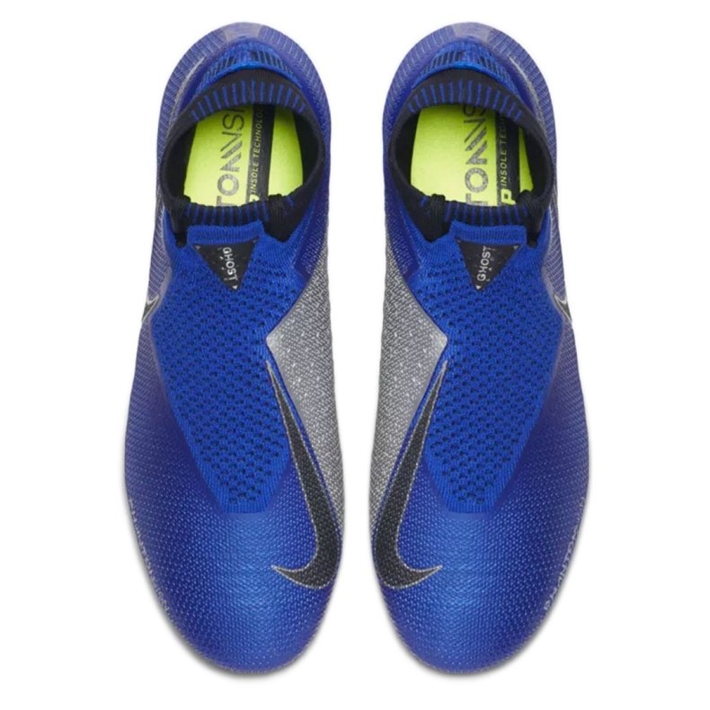 Nike Phantom Vsn Elite Df Sg Pro Ac M AO3264-400 football shoes blue blue 1