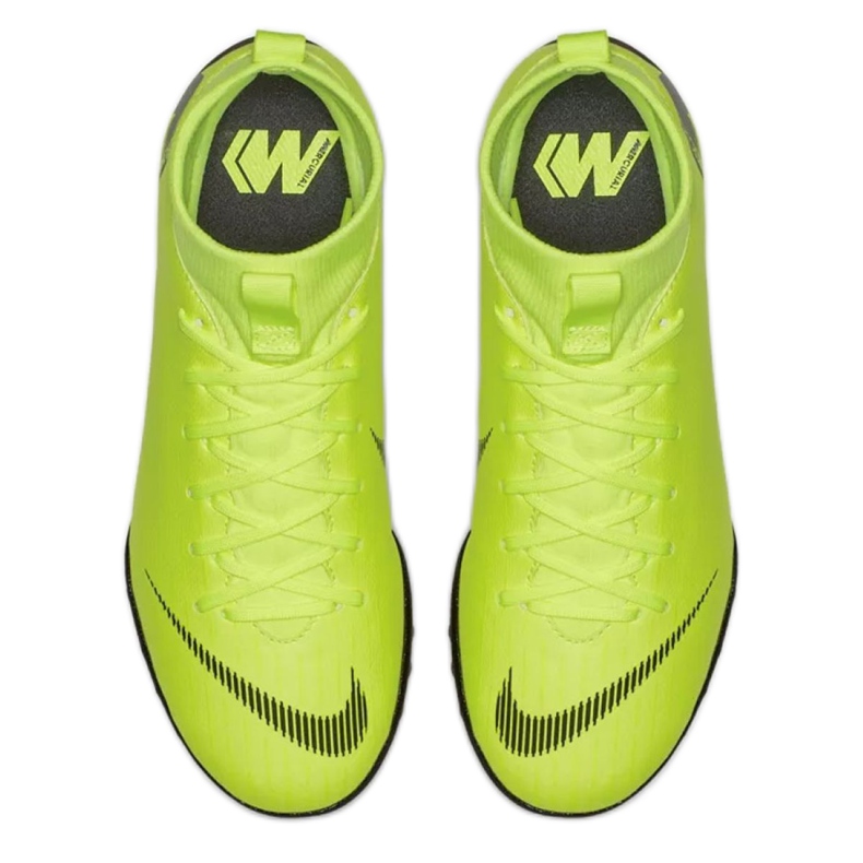 Nike Mercurial SuperflyX 6 Academy Gs Tf Jr AH7344-701 football shoes yellow yellow 1