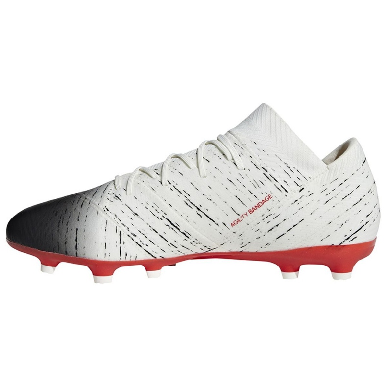 Adidas Nemeziz 18.2 Fg M D97980 football boots white white 1 Adidas Nemeziz 18.2 Fg M D97980 football boots white white 1