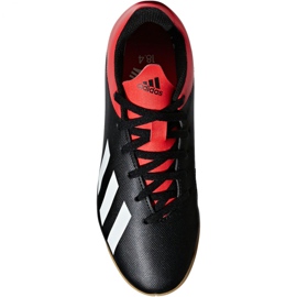 Indoor shoes adidas X 18.4 In Jr B9409 black black 1