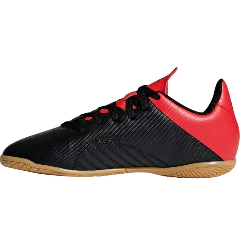 Indoor shoes adidas X 18.4 In Jr B9409 black black 2
