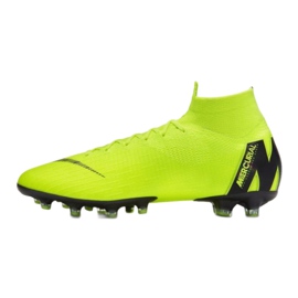 Nike Mercurial Superfly 6 Elite Ag Pro M AH7377-701 soccer shoes pink, green green 1