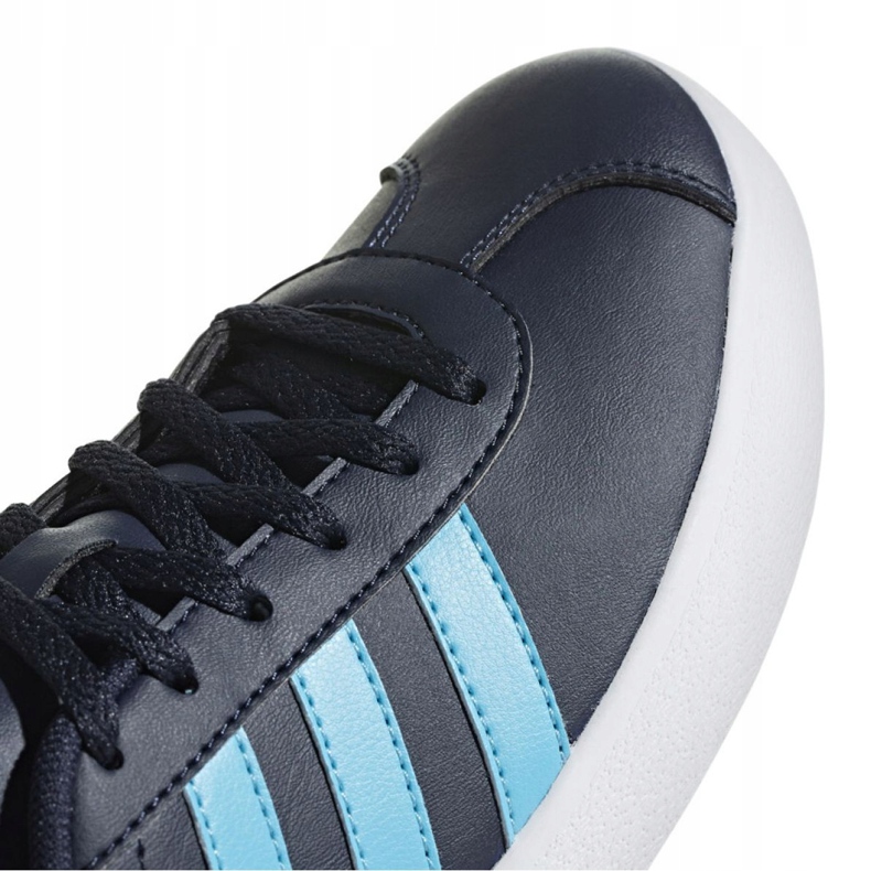 Shoes adidas Vl Court 2.0 K Jr B75695 blue navy blue 2