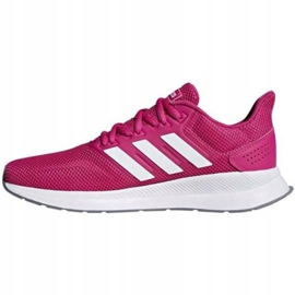 Running shoes adidas Runfalcon W F36219 pink 2