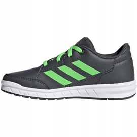 Adidas AltaSport Jr D96868 shoes grey green 2