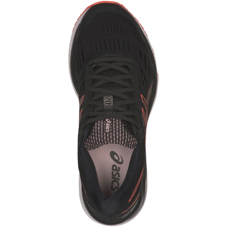 Asics gel cumulus black coral online