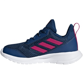 Adidas AltaRun K Jr BD7619 shoes navy blue 1