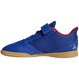 Indoor shoes adidas Predator 19.4 In Sala Jr CM8550 blue blue 1 Indoor shoes adidas Predator 19.4 In Sala Jr CM8550 blue blue 1